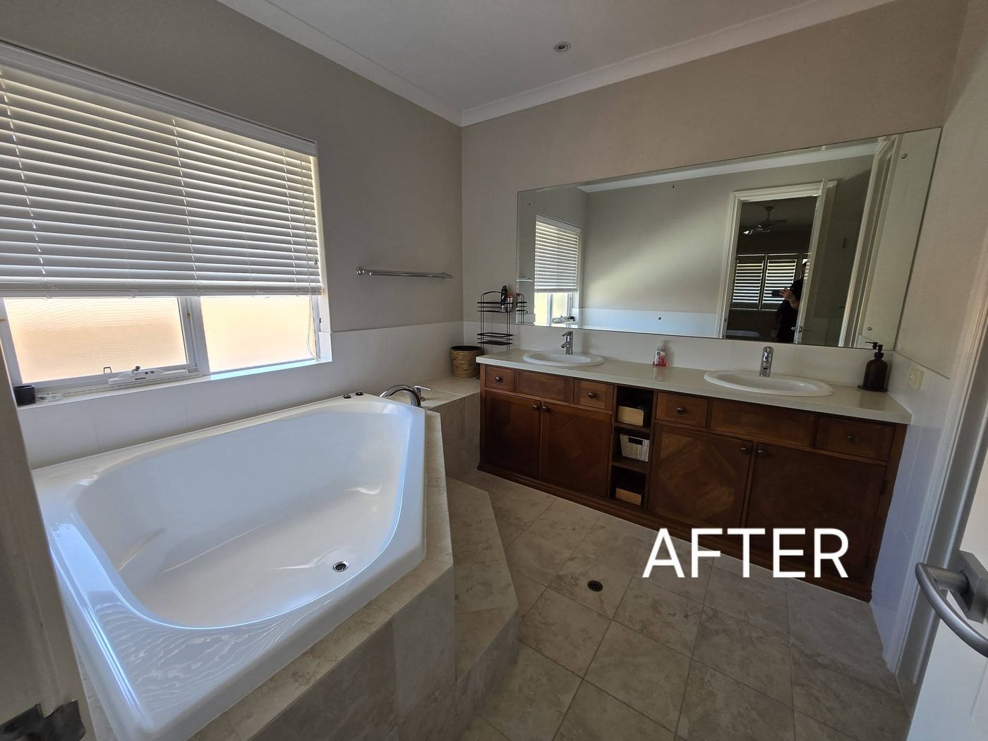 Bathroom Renovation Clean - After