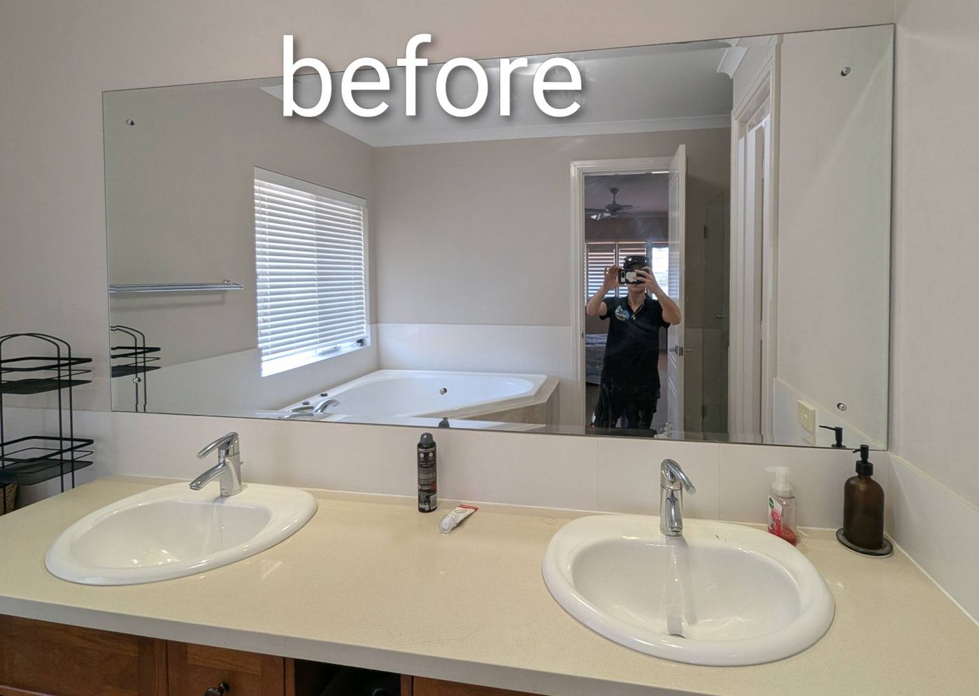 Bathroom Renovation Clean - Before